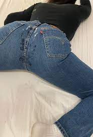 The only thing better than cum on leggings is cum on jeans