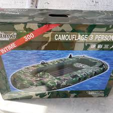 camouflage 3 person boat inflatable