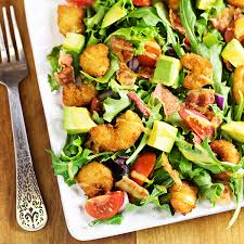 popcorn shrimp salad recipe with