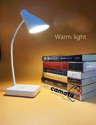 Đèn bàn học sinh sạc pin led không dây CAMATA 1904 đèn bàn cảm ửng chế độ  sáng, đèn bàn làm việc. - Đèn bàn