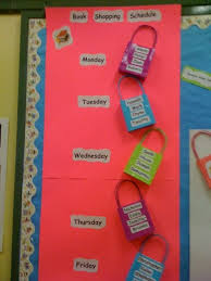 Little Baggies With Students Names On Them Colored Wth