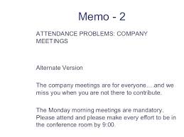 Mandatory Staff Meeting Template
