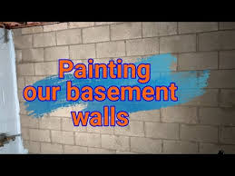 paint cinder block walls in basement
