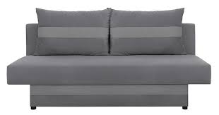 Dora Lux 3dl Brw 3 Seater Sofa Bed Grey