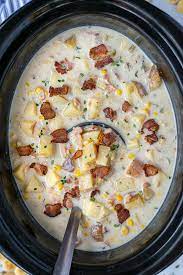 new england clam chowder in the