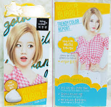 Mise En Scene Hello Bubble Hair Coloring 10g Vanilla Gold