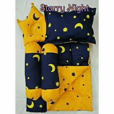 Starry Night Baby Bed Set Bedcover