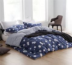 Oversize Full Comforter Sets Navy Blue
