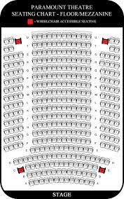 paramount theater seating big