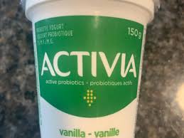 activia vanilla yoghurt cup nutrition