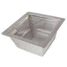 stainless steel floor sink basket