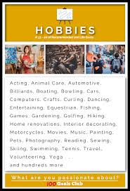 what are hobbies and why it is