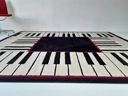 andy warhol 8 x 8 piano keys rug
