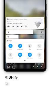 La configuración rápida inferior sigue el estilo de android p / q. Miui Ify Notification Shade Quick Settings Apk 1 8 12 Android App Download