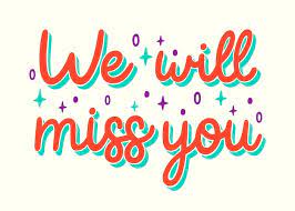 we will miss you images free