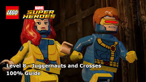 Sandman battle with scarlet spider's spider jet! Lego Marvel Super Heroes Juggernauts And Crosses 100 Guide