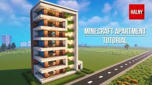 minecraft apartment tutorial build