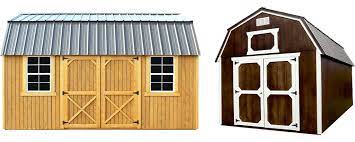 barn style shed with loft old hickory