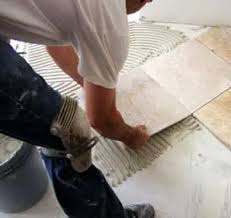 how to lay a stone tile floor hometips