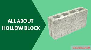 Hollow Concrete Block Size