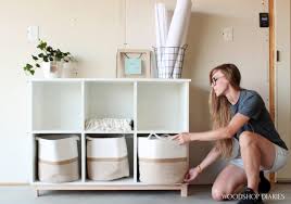 Easy Diy Shelf With Baskets Step By