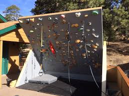 Free Standing Backyard Climbing Wall