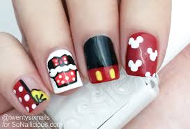 cute minnie mouse nails how to