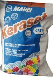 keralastic mapei keraset grey tile