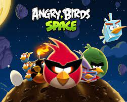 Massive Angry Birds Space Background Set