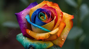 rainbow rose rainbow roses wallpapers