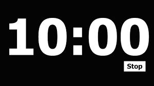 10 Minute Countdown Timer