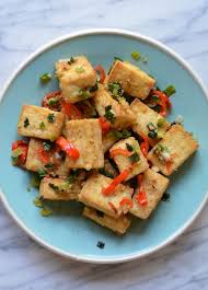 air fried salt and pepper tofu recipe