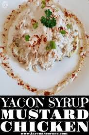 yacon mustard en recipe