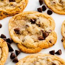 old fashioned chocolate chip cookie