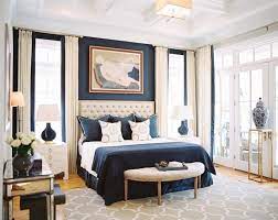 20 bedroom designs with navy blue and