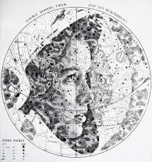 New Portraits Drawn On Maps And Star Charts By Ed Fairburn