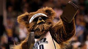 Allred, deseret news utah jazz mascot bear, decked out in his custom throwback jersey, rides his motorcycle onto the floor during player. Long Time Jazz Bear Speaks Out For First Time Since Firing Ksl Sports