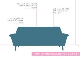 how to hang art correctly emily