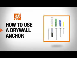 How To Use A Drywall Anchor The Home