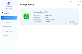how to backup whatsapp from iphone to pc
