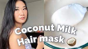 coconut milk hair mask easy way to