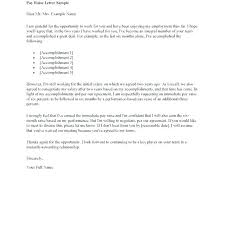 Raise Salary Increase Letter Example Employer Request Template And