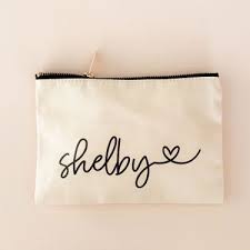 event blossom personalized cosmetic bags