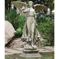 clic angel garden statue ewtn