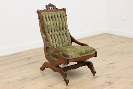 victorian eastlake antique upholstered