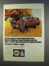 1983 napa auto parts ad too bad won t