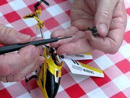 rc helicopter will not lift off