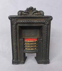 Miniature Fireplace Match Holder Strike
