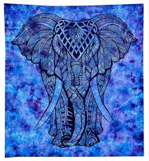 Indian Mandala Large Tapestry Hippie