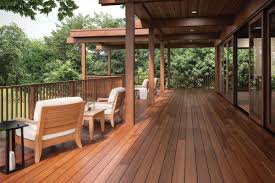 building a deck on sloped